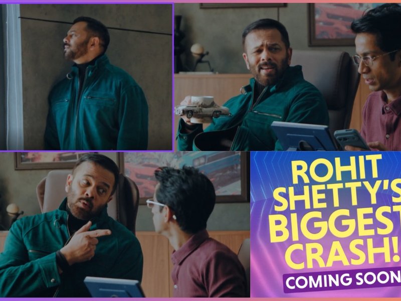 रोहित शेट्टी का नया टीजर हुआ रिलीज, बिना कारों के होगा 'बिगेस्ट क्रैश'