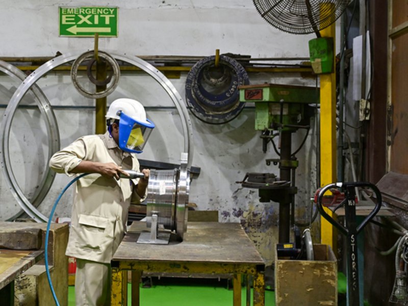 भारत की औद्योगिक विकास दर अक्टूबर में 0.4 प्रतिशत रही 