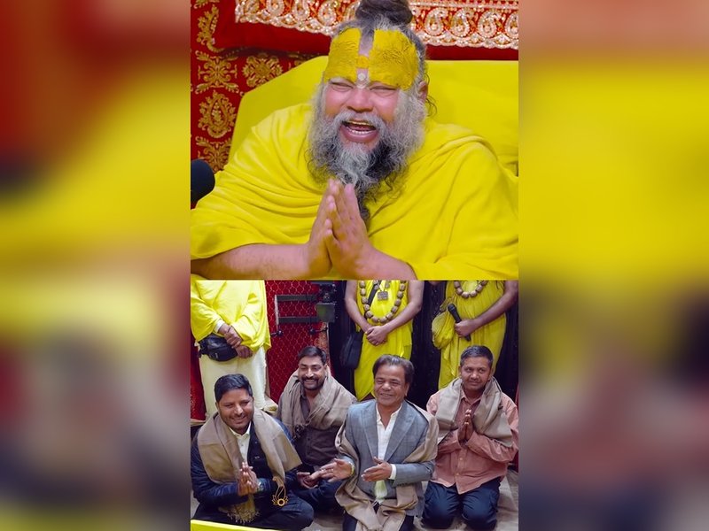 राजपाल यादव ने की प्रेमानंद महाराज से मुलाकात, खुद को बताया द्वापर युग का 'मनसुखा'