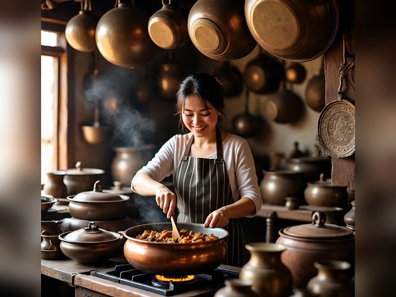 किस धातु के बर्तन में बना खाना होता है औषधि समान? जानिए आयुर्वेद से 