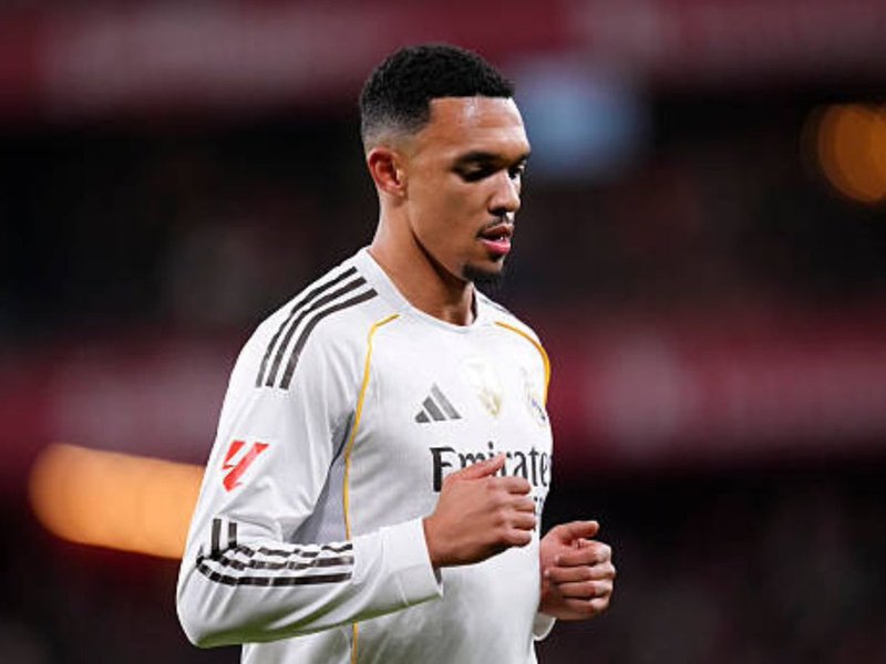 Trent Alexander-Arnold's problems continue with serious hamstring injury, setback for Real Madrid as player is out for two months and will miss key matches. Photo credit: 