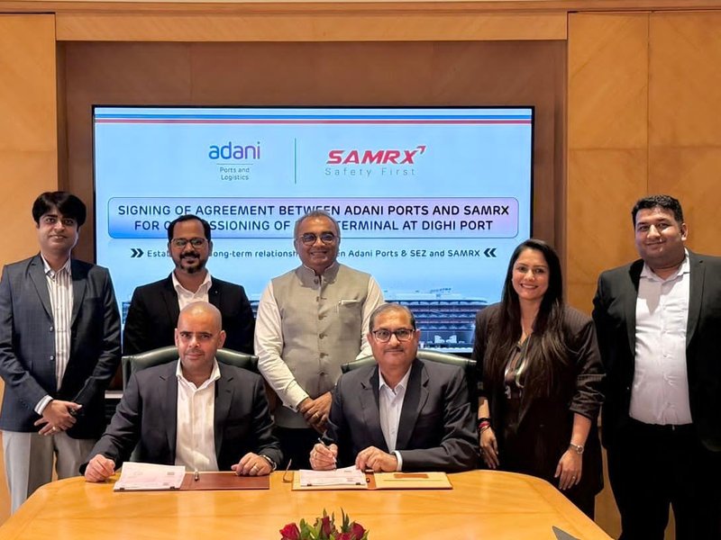 Export booster: Adani’s Dighi Port set to handle 2 lakh cars a year with Motherson partnership