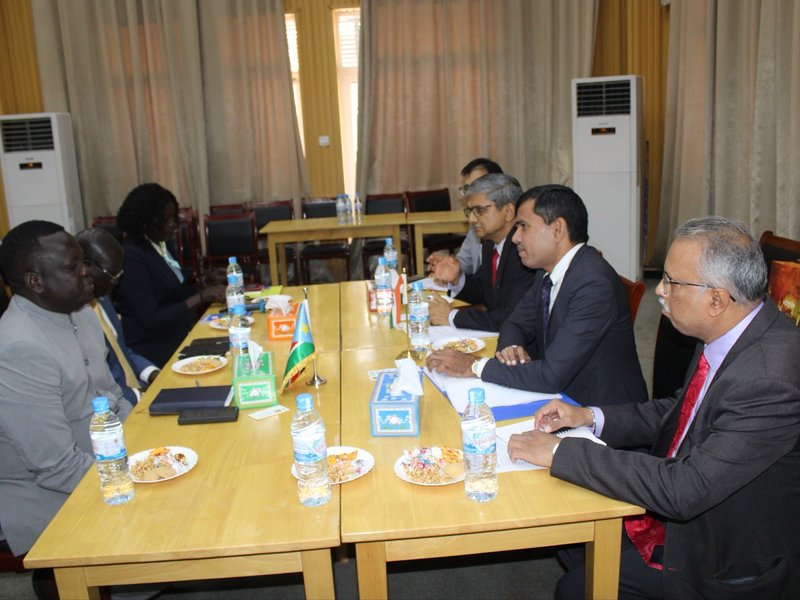 India, South Sudan discuss ways to further promote partnership 