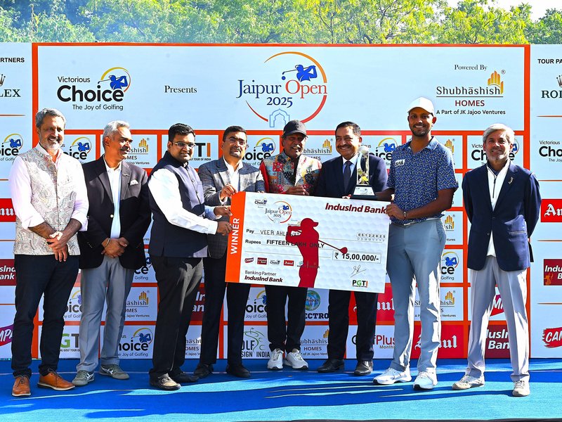 Jaipur Open: Ahlawat steals limelight with sensational final round 62 to register come-from-behind win