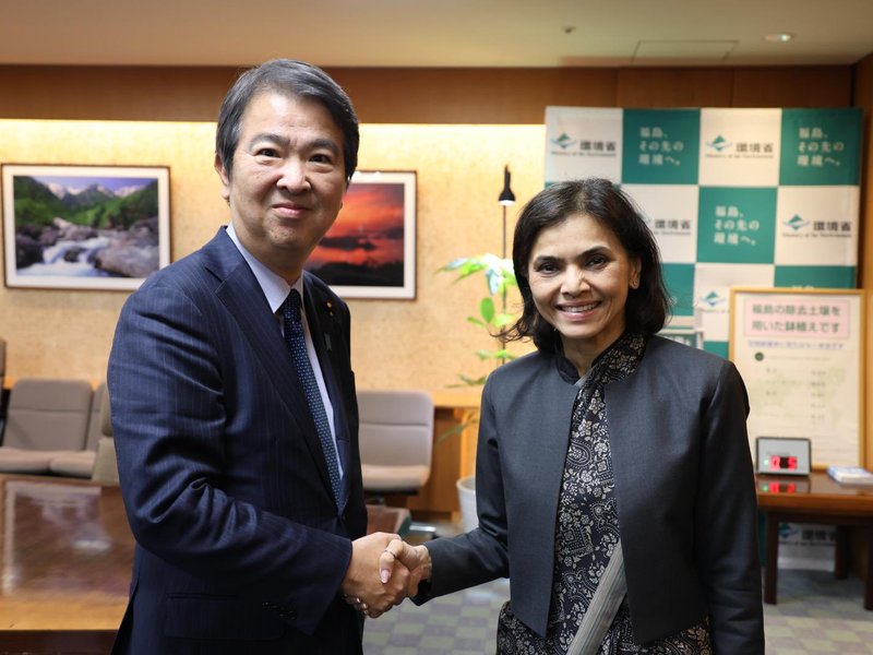 Indian envoy, Japanese environment minister discuss collaboration opportunities