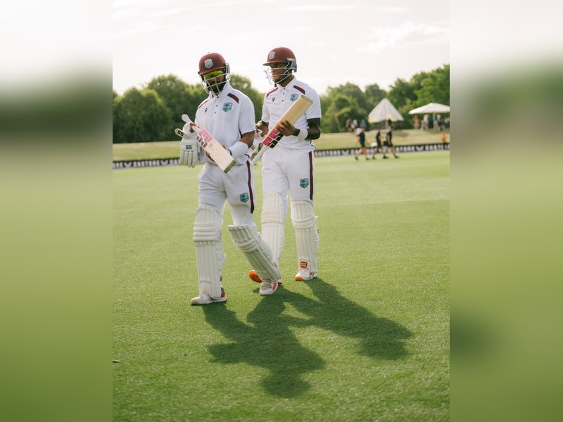 Greaves calls it 'special, special day' after West Indies pull off historic draw (Credit: Windies Cricket/X)