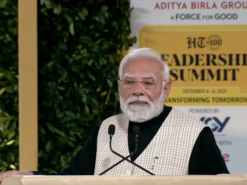 When world talks about slowdown, India writes growth stories: PM Modi (Photo: @BJP4India/X)