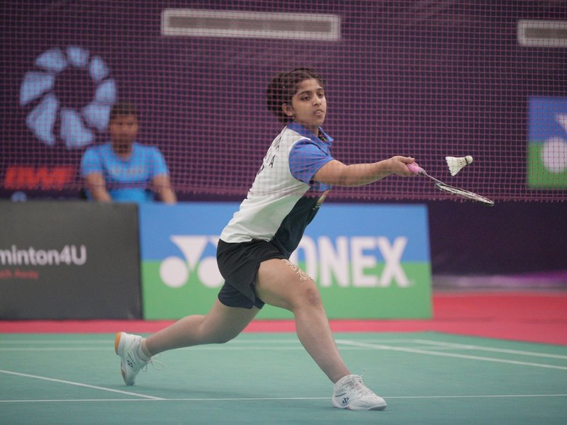 Sanskar Saraswat and Mithun Manjunath set up All-Indian men's singles final in the Guwahati Masters BWF Tour Super 100 tournament, Tanvi Sharma in women’s singles finale in Guwahati on Saturday. Photo credit: BAI