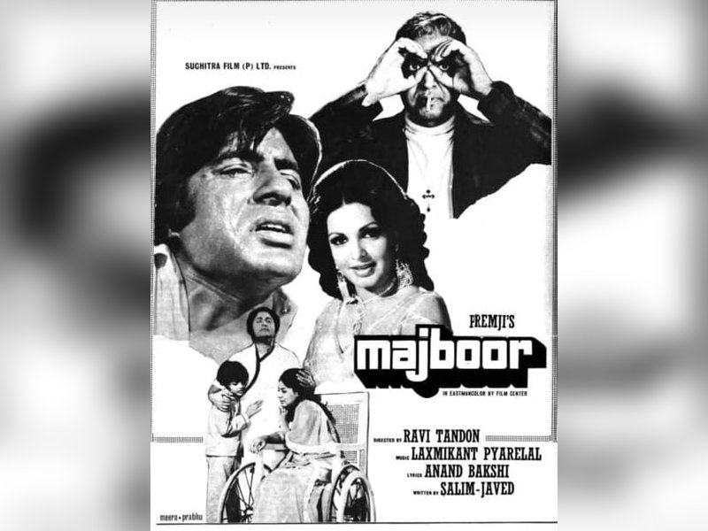 Raveena Tandon celebrates 51 years of her father's directorial 'Majboor' with Amitabh Bachchan
