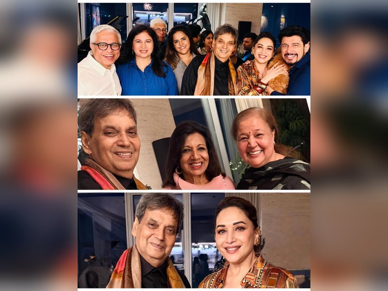 Subhash Ghai expresses gratitude as Madhuri Dixit hosts him for a lovely dinner 
