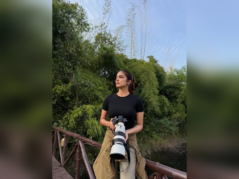 Heart is happy and camera is full of tiger photos, says actress Malavika Mohanan (Photo Credit: Malavika Mohanan/Instagram)