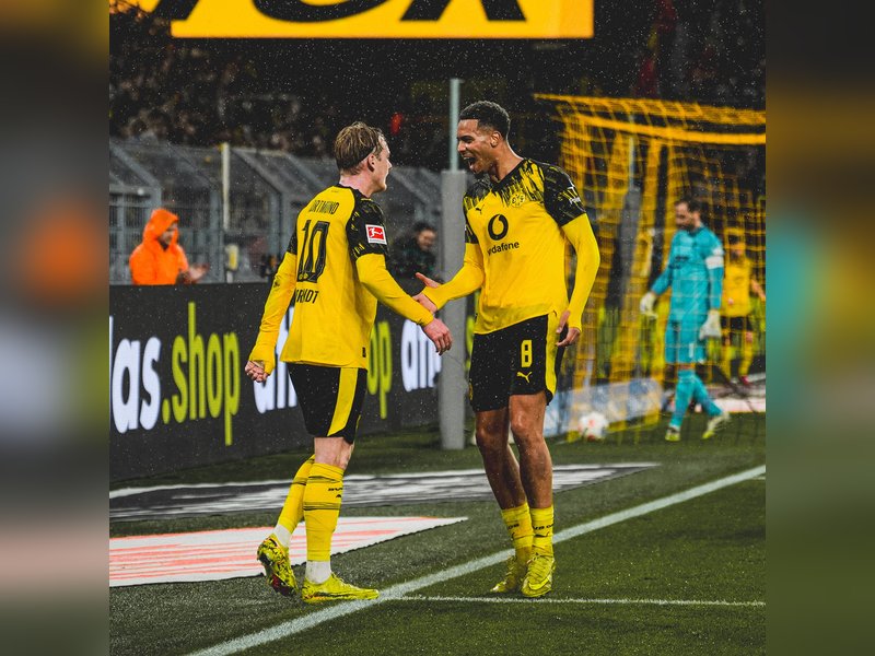 Dortmund tighten top-three grip after win over Hoffenheim