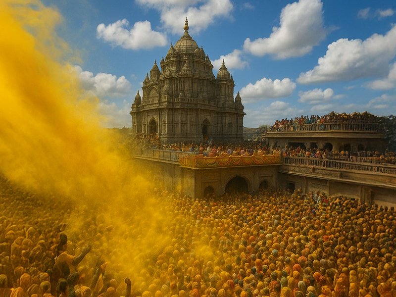 महाराष्ट्र के इस मंदिर में खेली जाती है हल्दी की होली, मणि के बिना भगवान मार्तंड भैरव के दर्शन अधूरे 