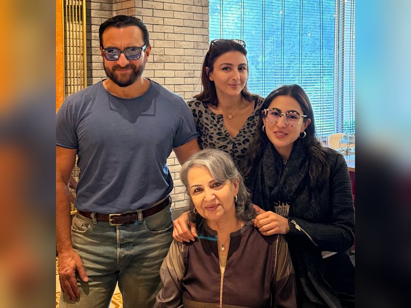 Soha Ali Khan shares pics of Sharmila Tagore's intimate birthday celebrations, Kareena Kapoor seen missing	