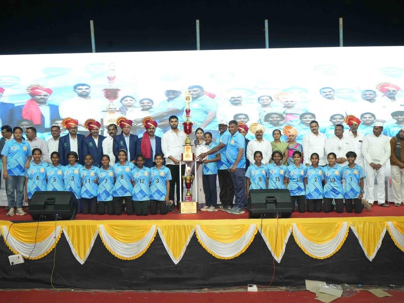 Dharashiv, Sangli crowned winners at Maharashtra State Junior Kho Kho Championship (Photo credit: MSKKA)