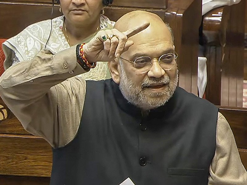 नेहरू ने वंदे मातरम के दो टुकड़े किए, यह तुष्टीकरण देश के विभाजन में बदला : गृहमंत्री अमित शाह