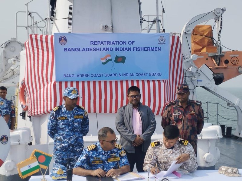 India, Bangladesh release fishermen in mutual exchange
