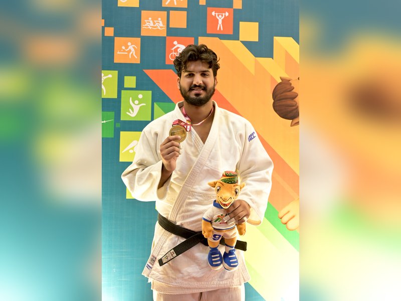 Judoka Ritik Sharma’s KIUG triumph fuels his 2026 CWG dream