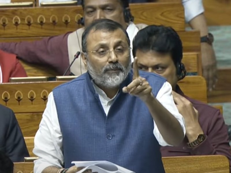 'कांग्रेस ने सीबीआई, चुनाव आयोग, यूपीएससी पर कब्जा किया था', राहुल गांधी के बयान पर निशिकांत दुबे