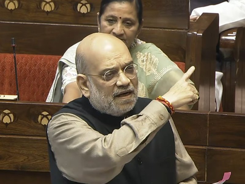 HM Amit Shah writes to Rajya Sabha Chairman detailing nine incidents of disrespect to ‘Vande Mataram’