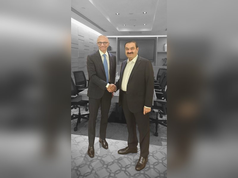 Gautam Adani, Satya Nadella discuss vast potential of AI