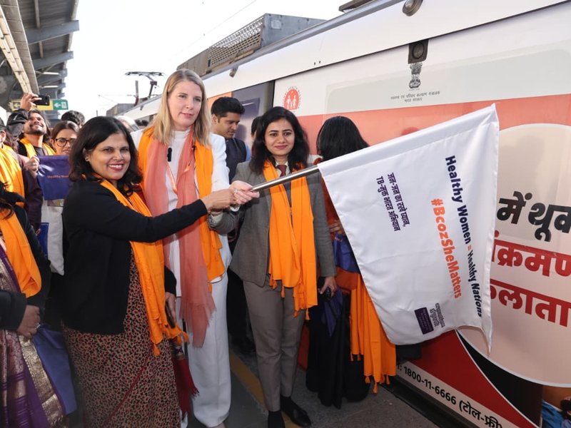 Health Ministry, WHO launch health campaign on Delhi Metro for women, girls