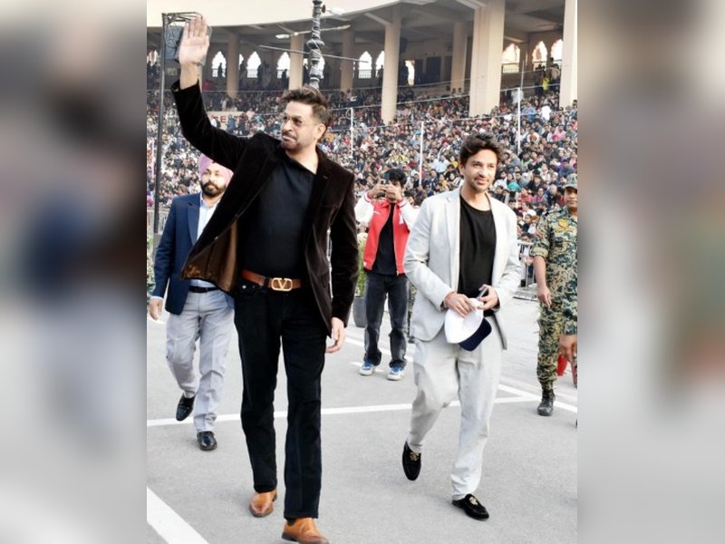 Rajat Bedi attends Beating Retreat ceremony at Attari-Wagah border