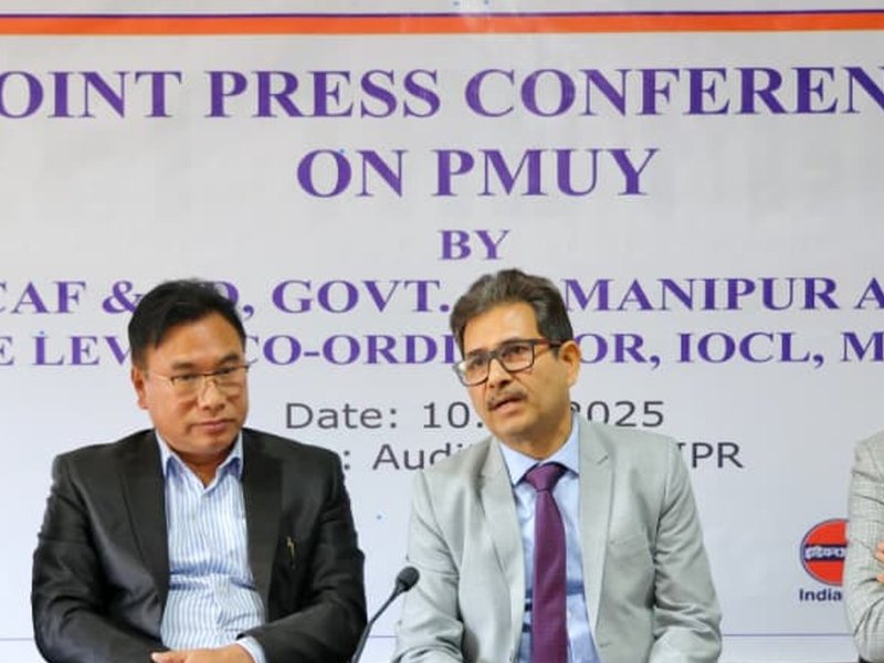 मणिपुर में उज्ज्वला योजना 3.0 के तहत मुफ्त एलपीजी कनेक्शन लॉन्च