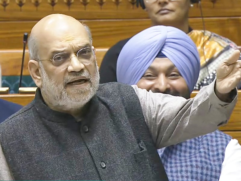 Infiltrators cannot decide PM or CM, says HM Amit Shah in Lok Sabha