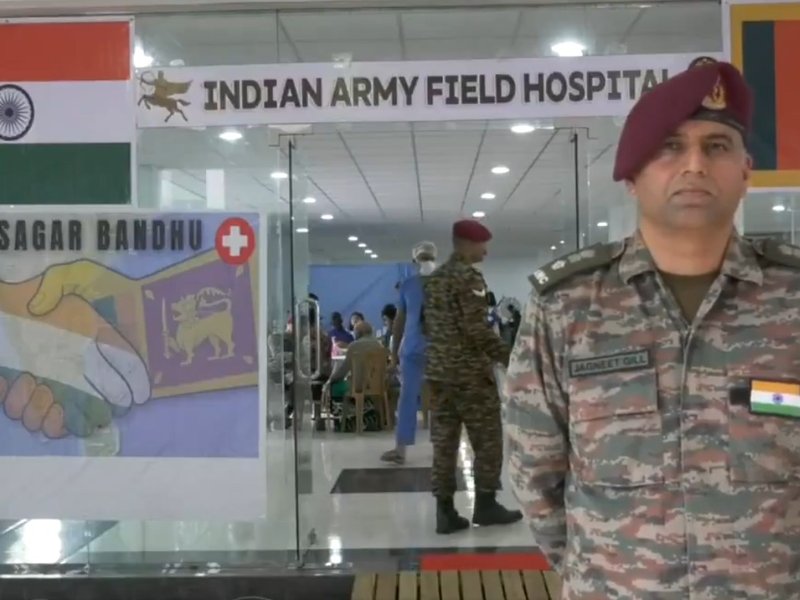 Indian Army sets up full-scale field hospital in flood-hit Sri Lanka under Op Sagar Bandhu