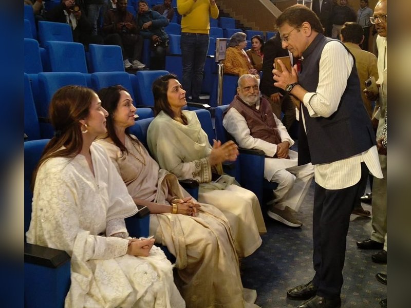 Arun Govil offers tribute to late Dharmendra at prayer meet organised by Hema Malini, Esha Deol in Delhi