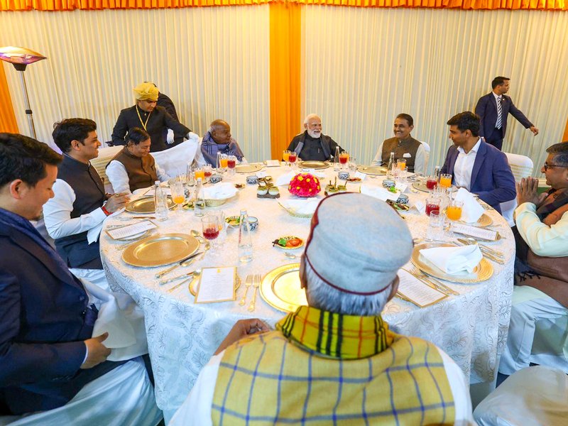 Recipe for progress: PM Modi serves governance mantras at grand NDA dinner