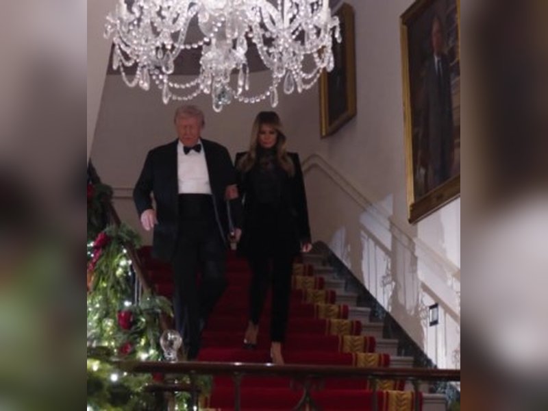 Trump projects unity, economic gains at White House Congressional Ball