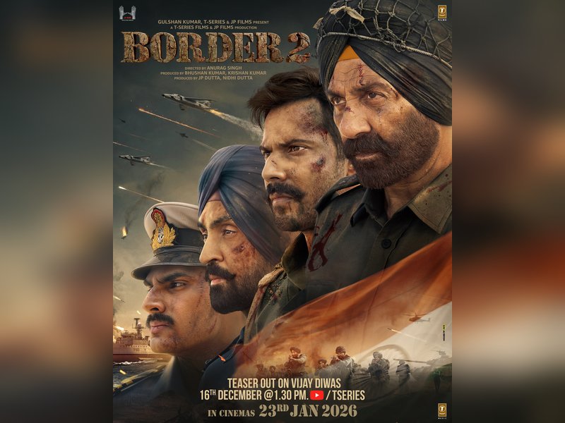 Sunny Deol's 'Border 2' to pay tribute to Kargil warriors, teaser to be launched on Vijay Diwas