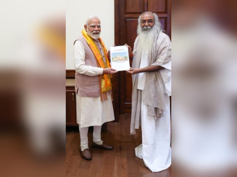 PM Modi gets progress report on Shri Kalki Dham's construction in UP