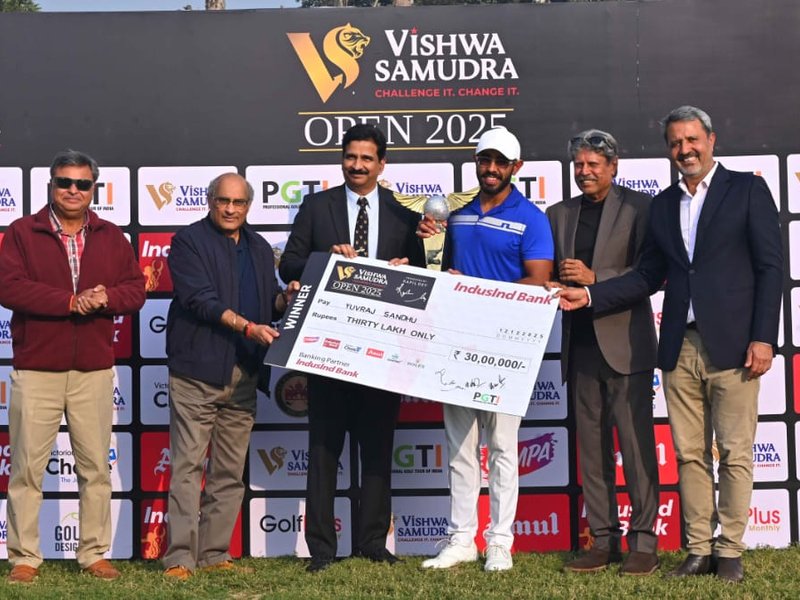 Vishwa Samudra Open 2025: Yuvraj Sandhu bags sixth title of season with six-shot margin (Credit: PGTI)