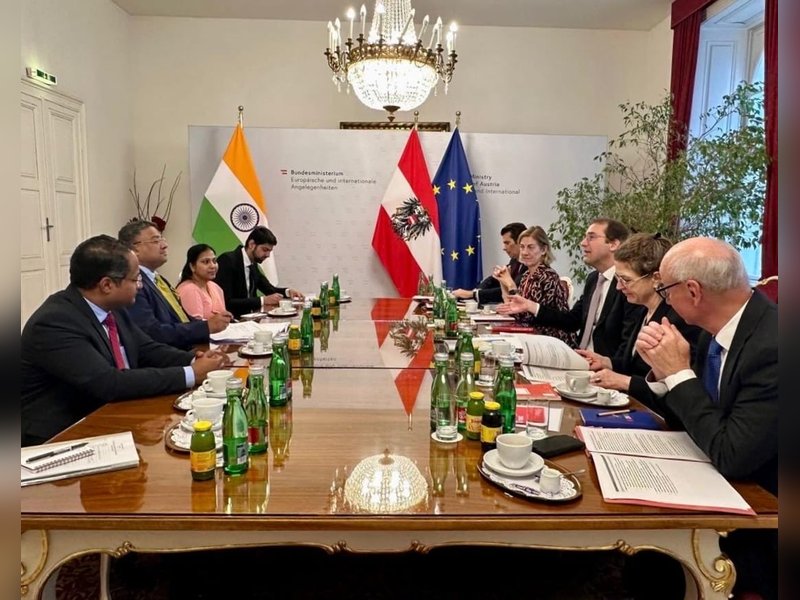 India, Austria review bilateral ties, discuss regional and global developments 
