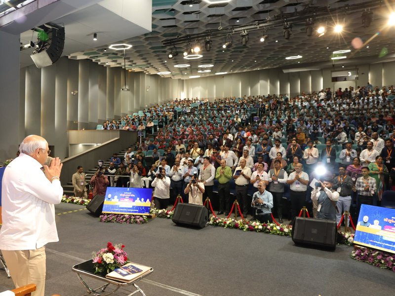 Gujarat govt disburses Rs 370 cr scholarships to 13 lakh students via DBT (Photo: @Bhupendrapbjp/X)