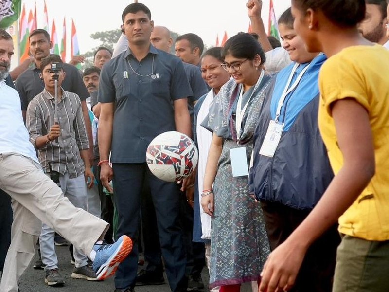 Rahul Gandhi to attend Messi’s GOAT India tour event in Hyderabad (Photo: IANS)