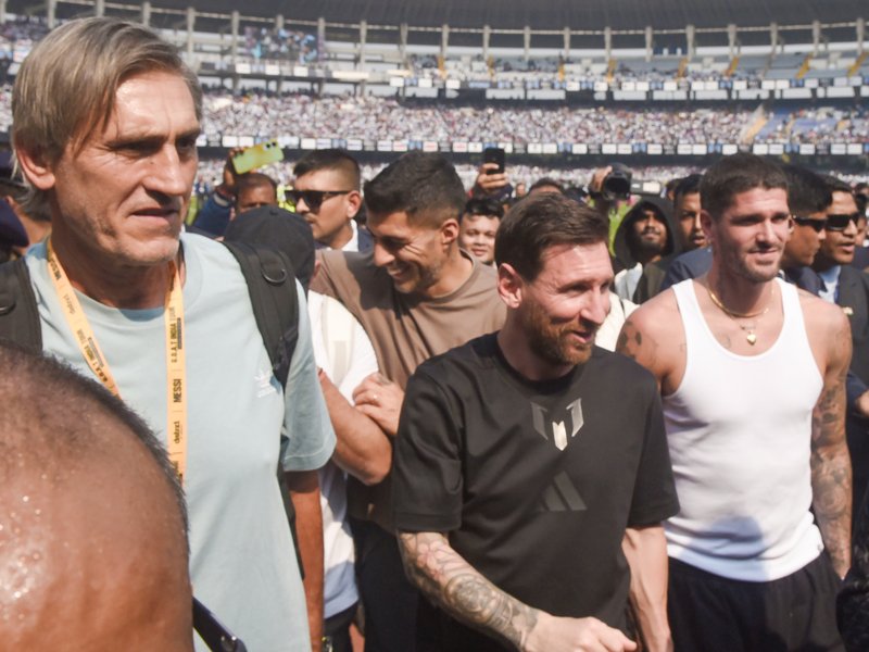 Disappointed fans vandalise Salt Lake Stadium after Messi exits early