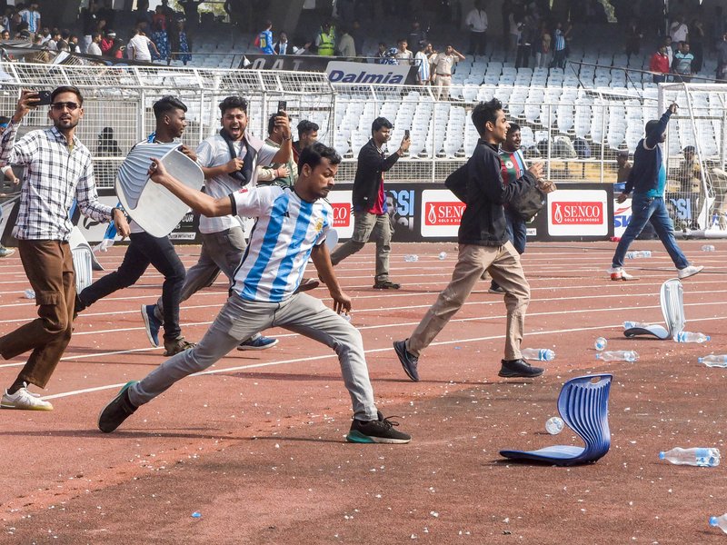 Shameful for Bengal, Mamata should take responsibility: BJP on Messi event chaos