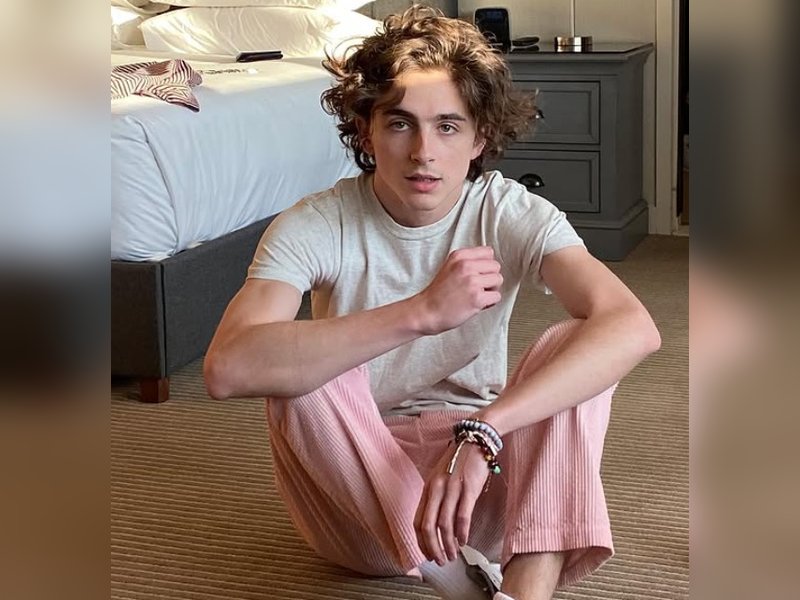 Timothee Chalamet trolls Trisha Goddard with bizarre selfie