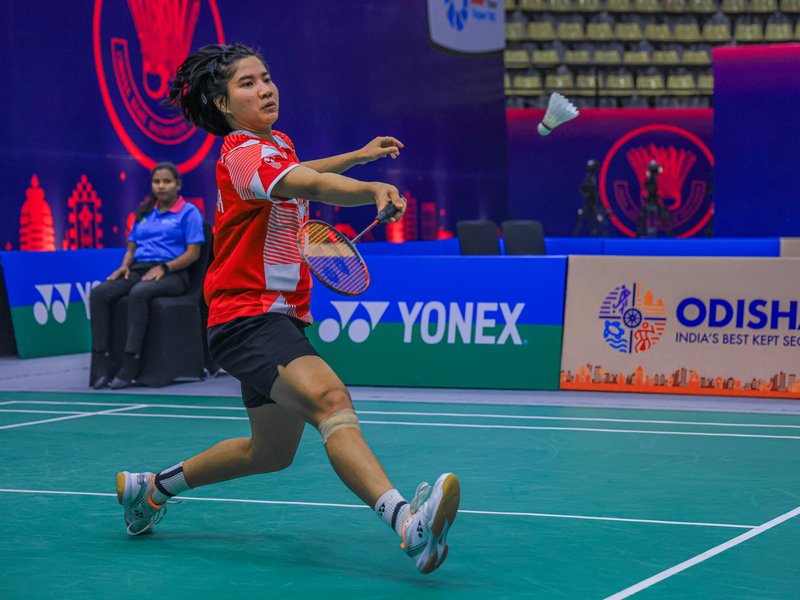 Isharani Baruah, Unnati Hooda, Kiran George enter finals after gritty semifinal battles in the Odisha Masters 2025 BWF World Tour Super 100 event at the Jawaharlal Nehru Stadium in Cuttack, on Saturday. Picture Credit: BAI