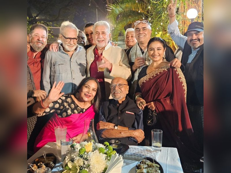 Divya Dutta shares a cherished moment from Shyam Benegal’s 90th birthday with Shabana Azmi and Naseeruddin Shah