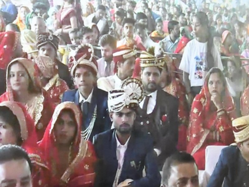 CM Yogi-led UP govt’s mass marriage scheme brings relief to over 4 lakh underprivileged families