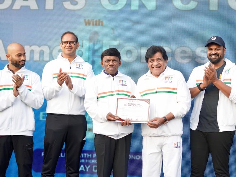 Armed Forces grace 53rd edition of Fit India Sundays on Cycle in Goa dedicated to Vijay Diwas 