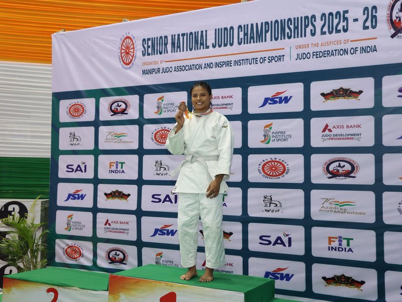 Sr National Judo C’ship 2025-26: VBF judoka Kalpana upsets Unnati Sharma to bag gold