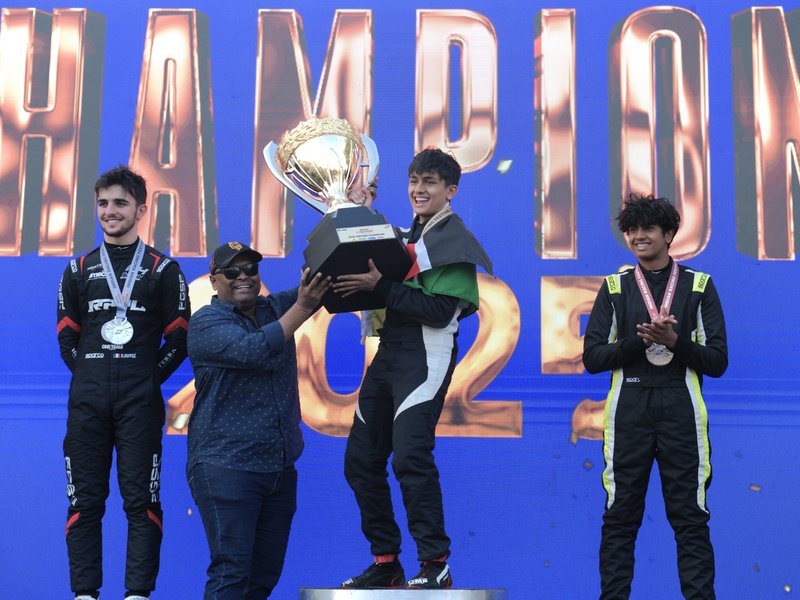 Teen prodigy Shane Chandaria clinches Formula 4 Indian Championship title