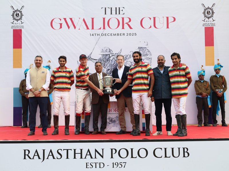 Jaipur Polo Team lift Gwalior Cup for sixth title of the season 