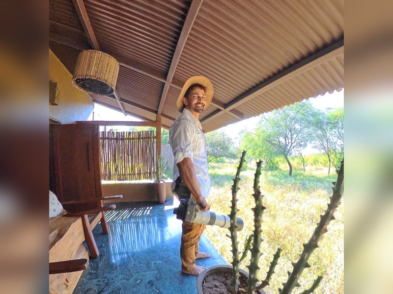 Harshvardhan Rane heads to Gujarat for birthday celebrations with the wildlife